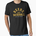 Milwaukee Baseball T-Shirt - Aesthetic Graphic for Adults - T-Shirt, Sweatshirt, Hoodie