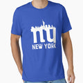 Logo New York Skyline Ny Football Team T-Shirt - Custom Art Print Unisex - T-Shirt, Sweatshirt, Hoodie