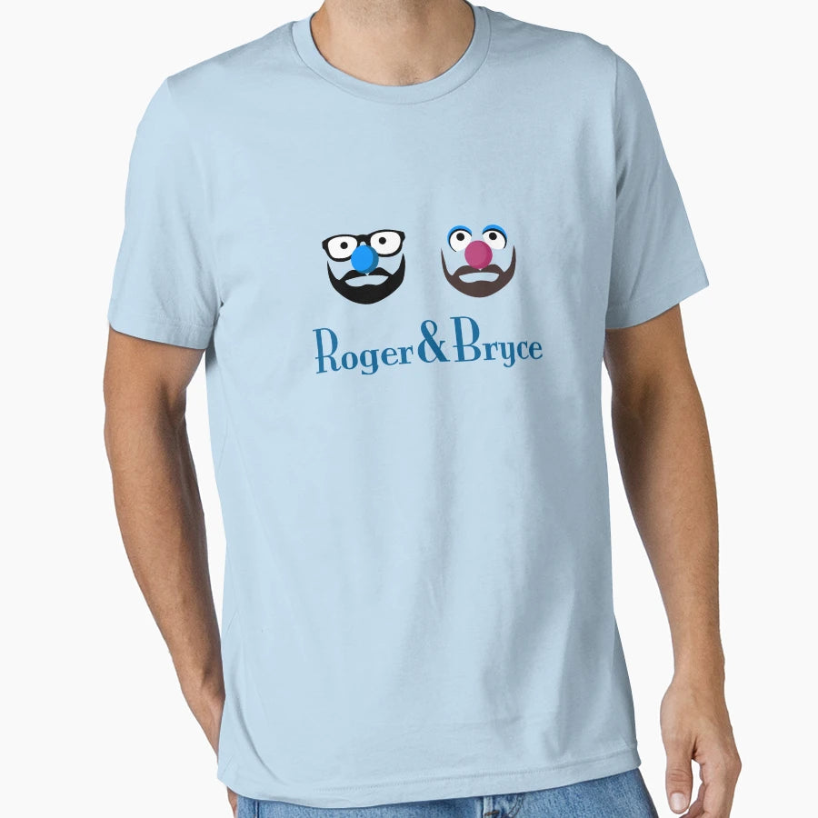 Roger Bryce Plain Light T-Shirt - Trendy Graphic Unisex - T-Shirt, Sweatshirt, Hoodie
