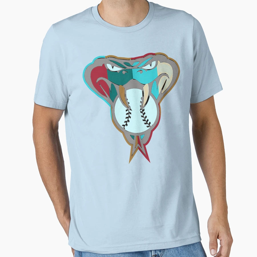Dbacks Multicolor T-Shirt - Minimalist Print Men Women - T-Shirt, Sweatshirt, Hoodie