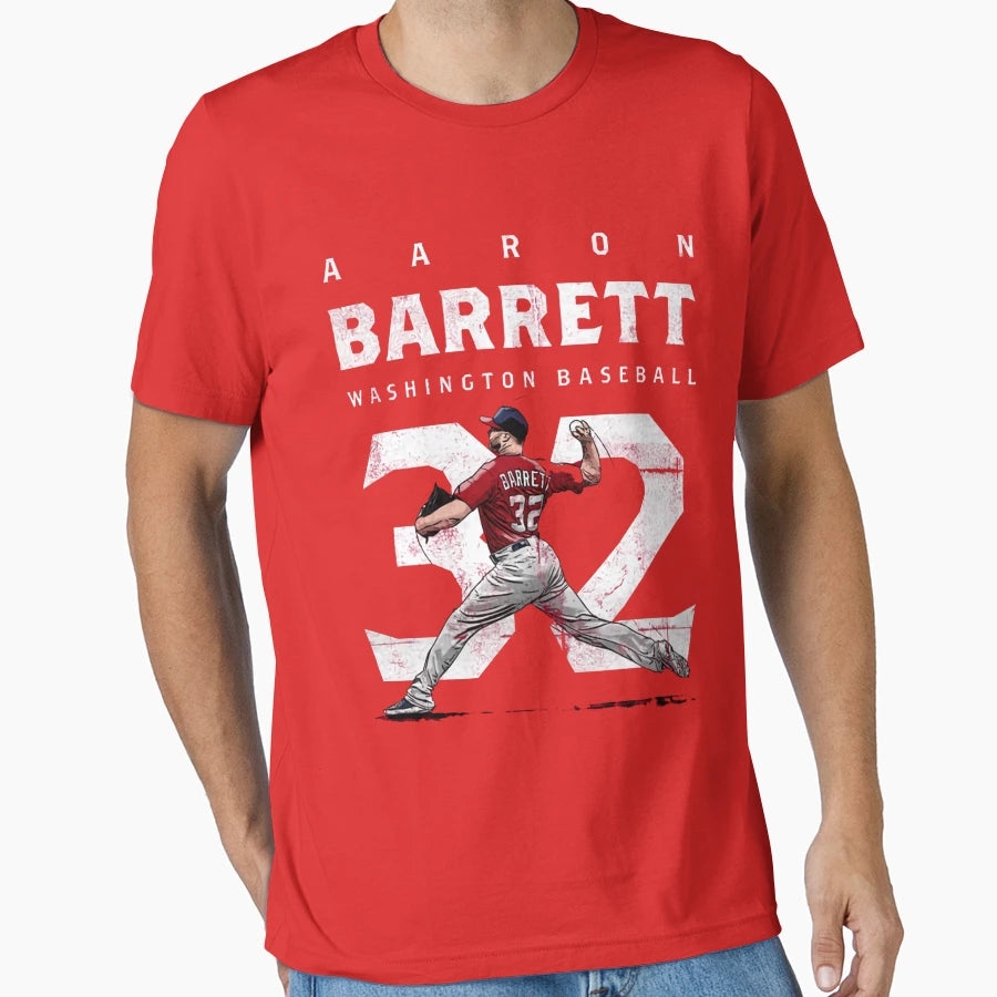 Aaron Barrett Number T-Shirt - Graphic Print Men Women - T-Shirt, Sweatshirt, Hoodie