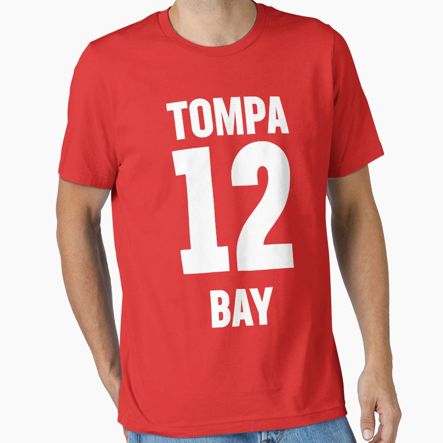 Tompa Bay 12 T-Shirt - Casual Everyday Wear Men Women - T-Shirt, Sweatshirt, Hoodie