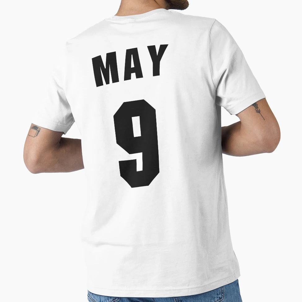 Date Birth 9 May Birthday Gift Sport T-Shirt - Fun Novelty Design Unisex - T-Shirt, Sweatshirt, Hoodie