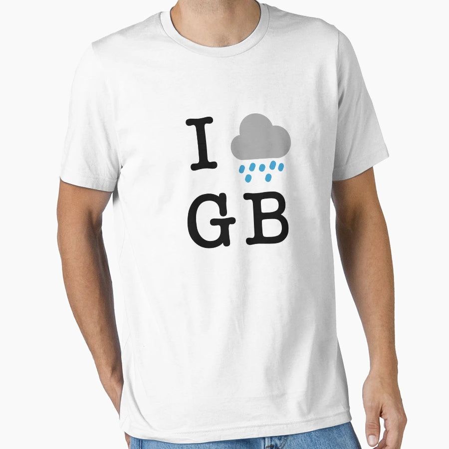 I Heart Gb T-Shirt - Fun Novelty Design Unisex - T-Shirt, Sweatshirt, Hoodie