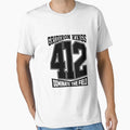 Pittsburgh Football Gridiron Kings 412 T-Shirt - Graphic Print Men Women - T-Shirt, Sweatshirt, Hoodie