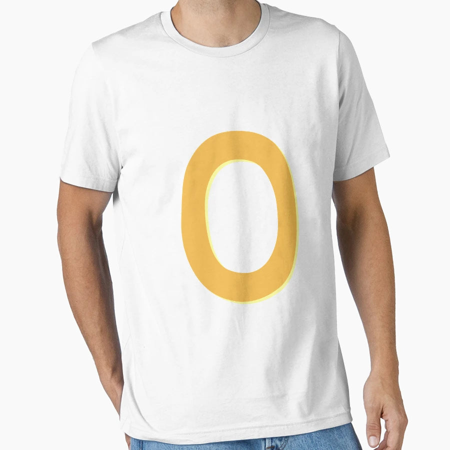 Letter O Alphabet O T-Shirt - Streetwear Style for Adults - T-Shirt, Sweatshirt, Hoodie