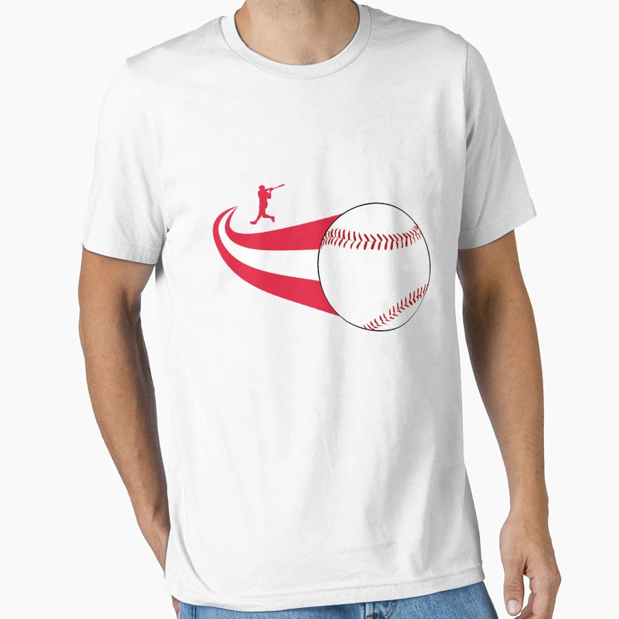 Cleveland Home Run Comet Trail T-Shirt - Streetwear Style for Adults - T-Shirt, Sweatshirt, Hoodie