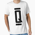 Letter Q T-Shirt - Aesthetic Graphic Unisex - T-Shirt, Sweatshirt, Hoodie
