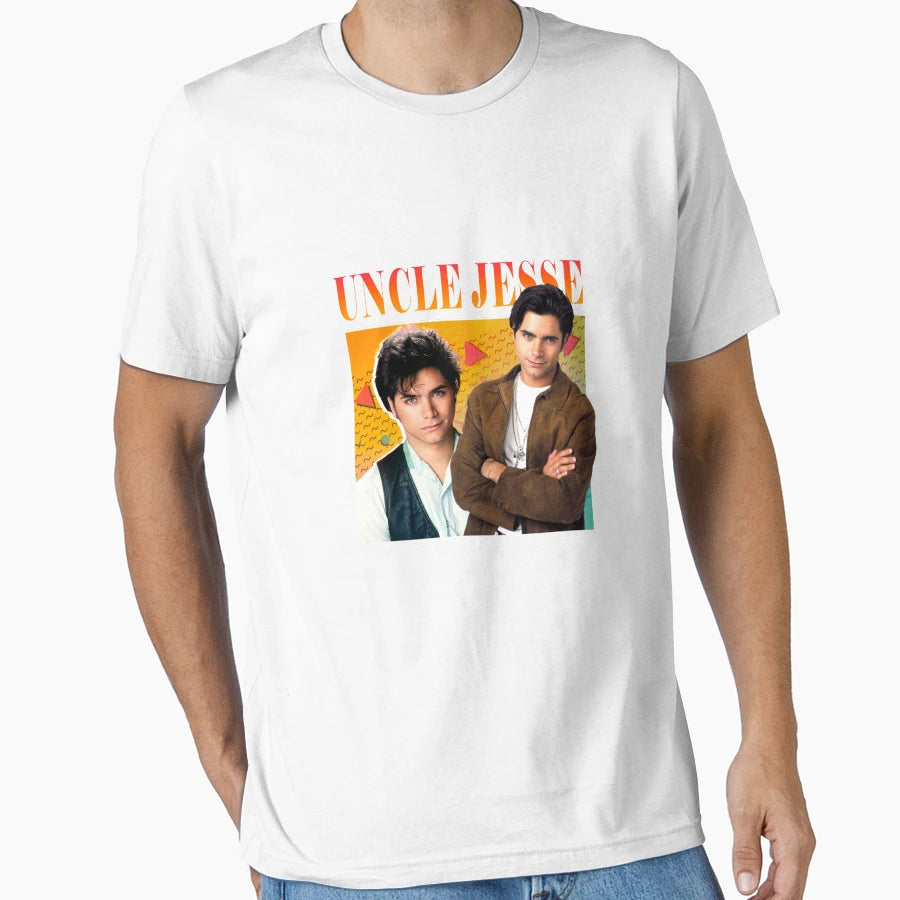Uncle Jesse Tribute 20 T-Shirt - Custom Art Print for Adults - T-Shirt, Sweatshirt, Hoodie