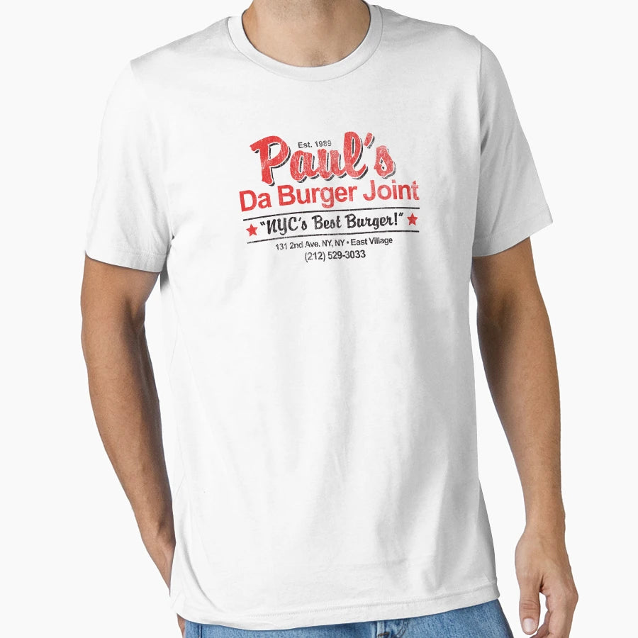 Pauls Da Burger Joint T-Shirt - Trendy Graphic Unisex - T-Shirt, Sweatshirt, Hoodie