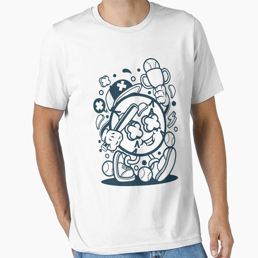 Baseball Champion Gift T-Shirt - Aesthetic Graphic Unisex - T-Shirt, Sweatshirt, Hoodie