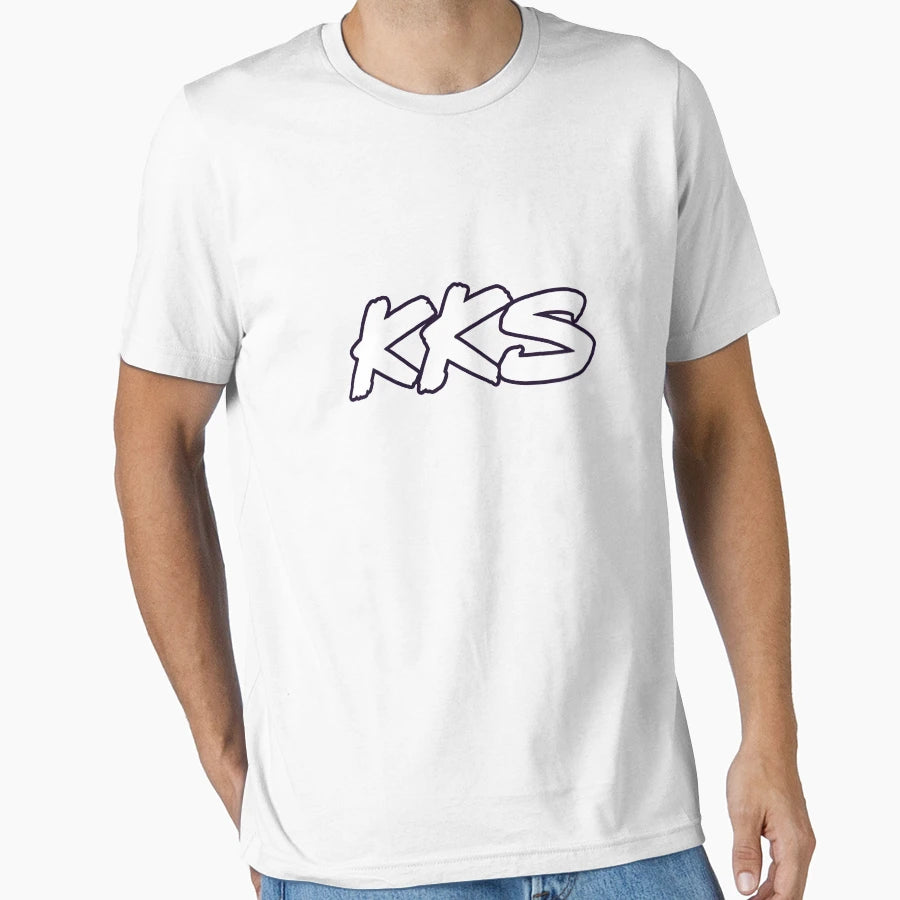 Kool Savas White Logo Kks T-Shirt - Aesthetic Graphic Men Women - T-Shirt, Sweatshirt, Hoodie