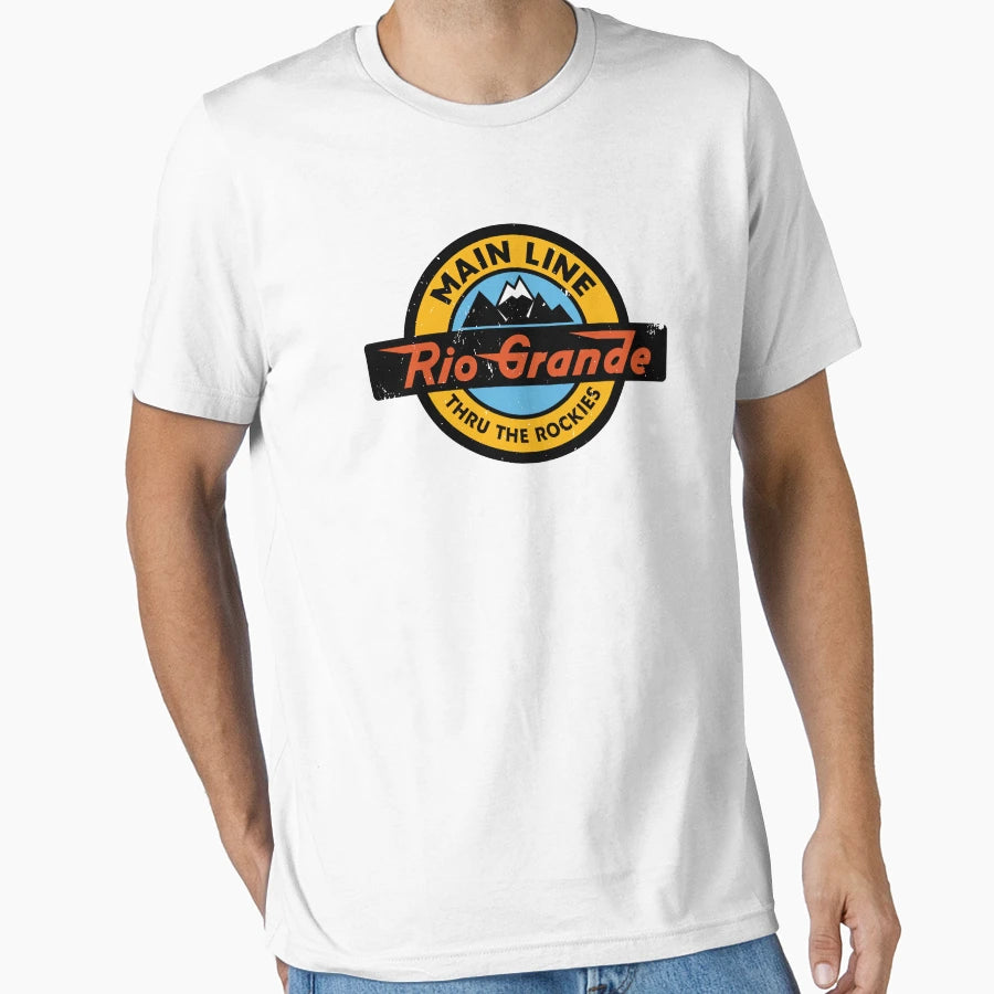 Denver And Rio Grande Western Railroad T-Shirt - Trendy Graphic Men Women - T-Shirt, Sweatshirt, Hoodie