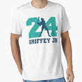 24 Ken Griffey Jr Seattle Redro T-Shirt - Unique Graphic Men Women - T-Shirt, Sweatshirt, Hoodie