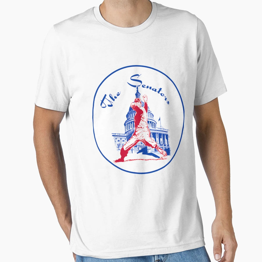 Washington Senators Alternate Logo T-Shirt - Casual Everyday Wear Unisex - T-Shirt, Sweatshirt, Hoodie