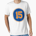 Earl Monroe Number 15 Jersey New York T-Shirt - Novelty Apparel for Adults - T-Shirt, Sweatshirt, Hoodie
