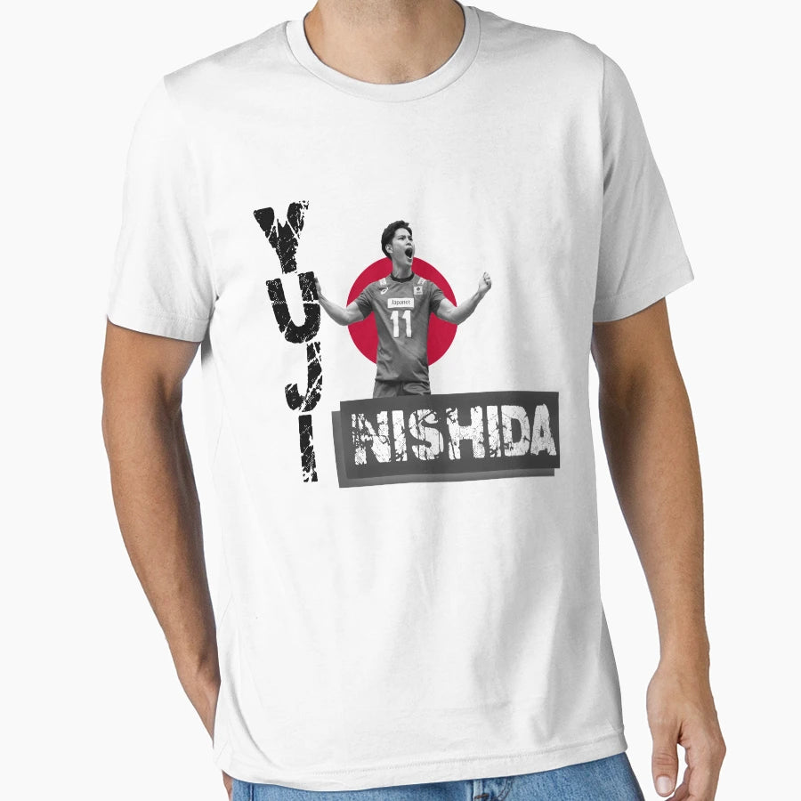 Yuji Nishida Japanese Volleyball Player T-Shirt - Graphic Print Men Women - T-Shirt, Sweatshirt, Hoodie