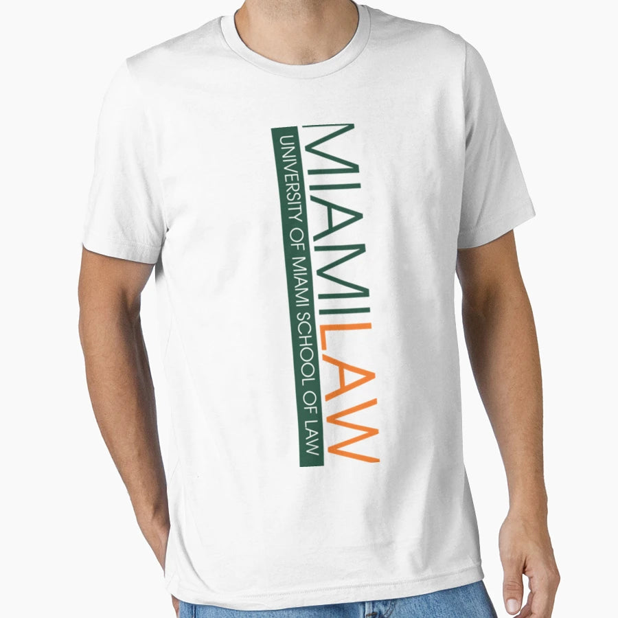 University Miami Law Racerback Tank T-Shirt - Trendy Graphic for Adults - T-Shirt, Sweatshirt, Hoodie