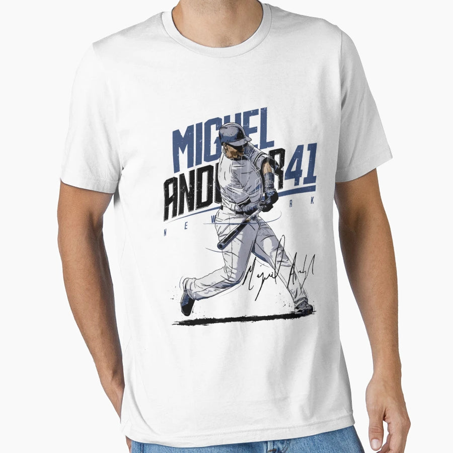 Miguel Andujar Slant T-Shirt - Fun Novelty Design Unisex - T-Shirt, Sweatshirt, Hoodie