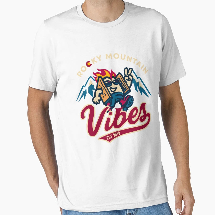 Rocky Mountain Vibes Milb T-Shirt - Streetwear Style Men Women - T-Shirt, Sweatshirt, Hoodie