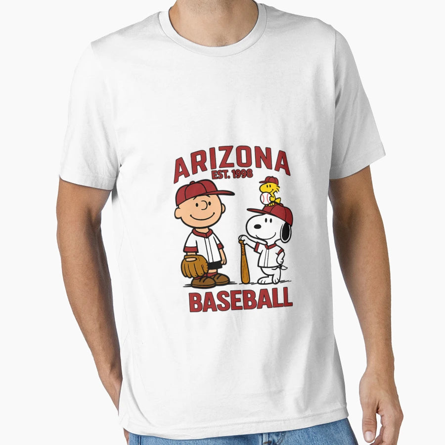 Snoopy Baseball T-Shirt - Trendy Graphic Unisex - T-Shirt, Sweatshirt, Hoodie
