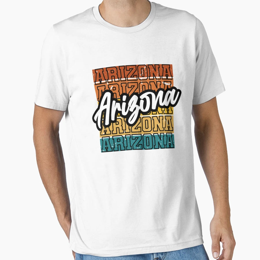 Arizona State Heart Wild West T-Shirt - Novelty Apparel Unisex - T-Shirt, Sweatshirt, Hoodie