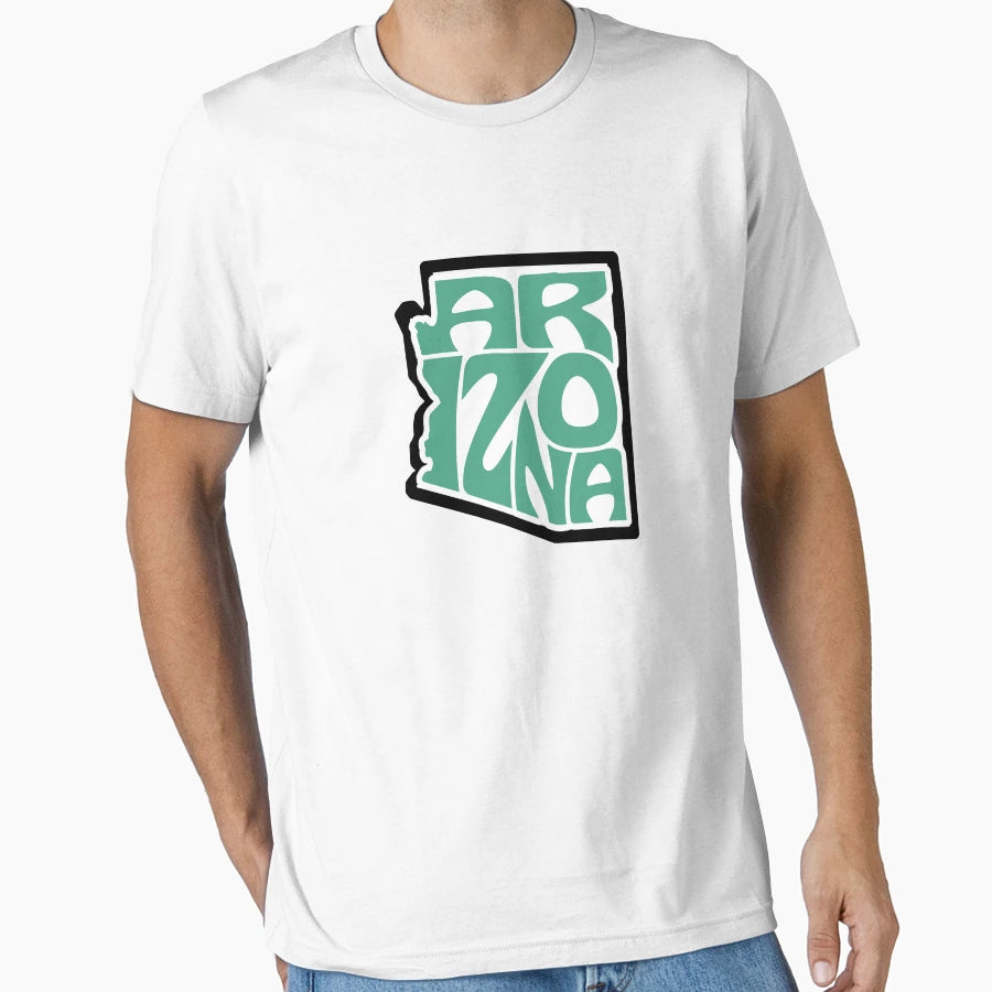 Arizona Green T-Shirt - Custom Art Print Men Women - T-Shirt, Sweatshirt, Hoodie