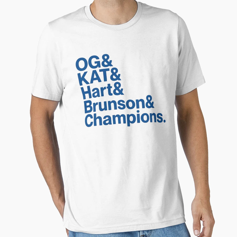 Og Anunoby Jalen Brunson New York T-Shirt - Unique Graphic Men Women - T-Shirt, Sweatshirt, Hoodie