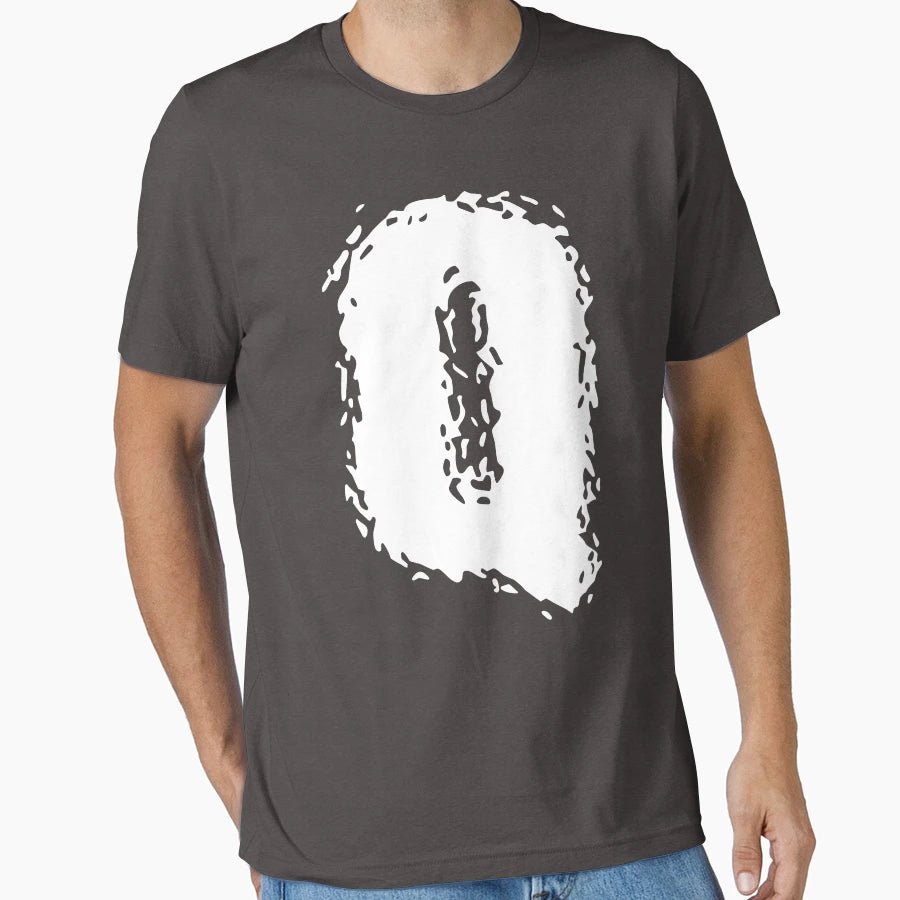 Alphabet Letter Q Funny Glas Letter T-Shirt - Graphic Print for Adults - T-Shirt, Sweatshirt, Hoodie