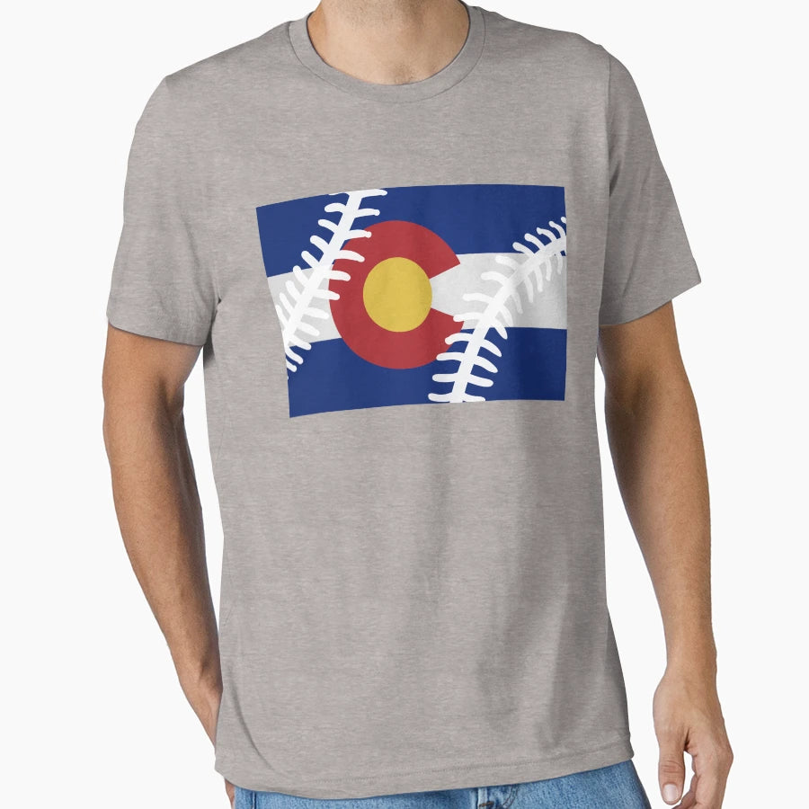 Colorado Baseball T-Shirt - Graphic Print for Adults - T-Shirt, Sweatshirt, Hoodie