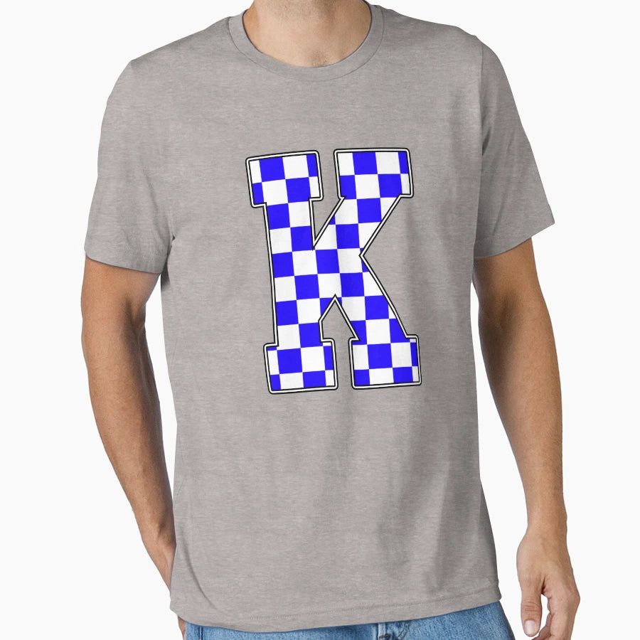 Kentucky Checkerboard K T-Shirt - Unique Graphic Unisex - T-Shirt, Sweatshirt, Hoodie