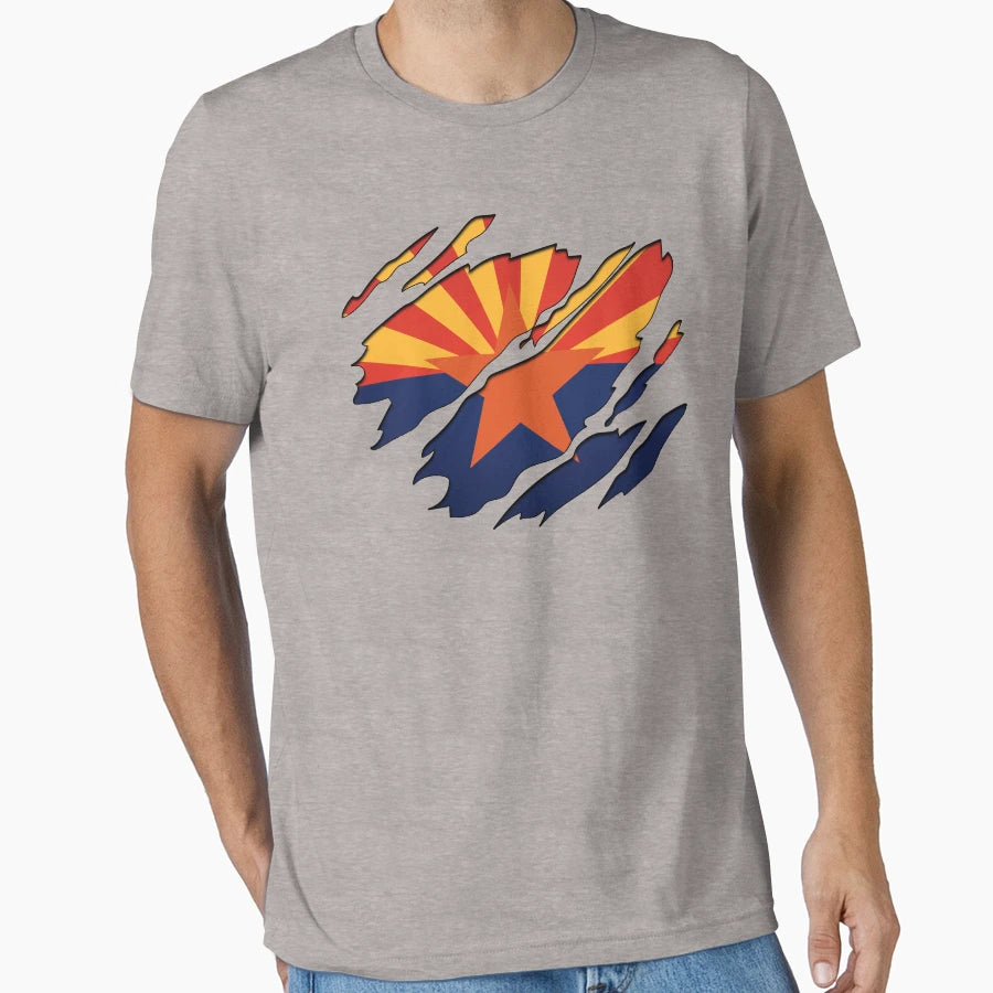 Tear Away Arizona T-Shirt - Casual Everyday Wear Unisex - T-Shirt, Sweatshirt, Hoodie