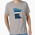 Minnesota Basketball T-Shirt - Custom Art Print Unisex - T-Shirt, Sweatshirt, Hoodie