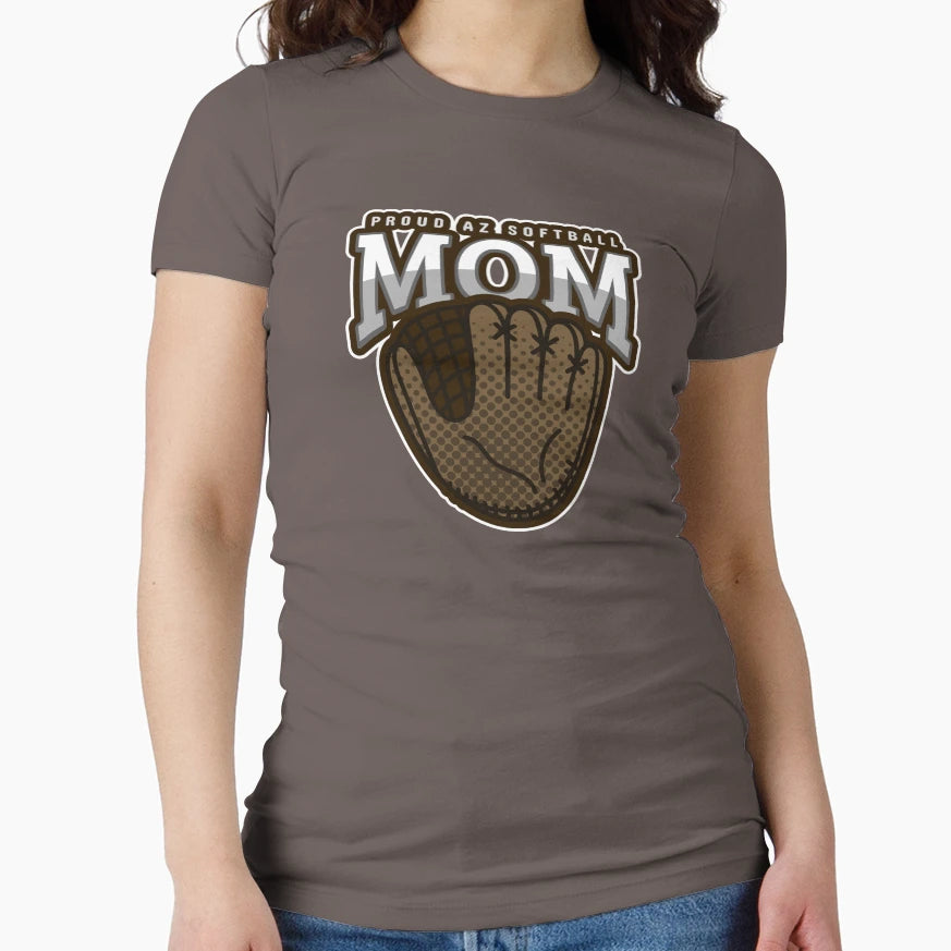 Proud Az Softball Mom T-Shirt - Custom Art Print for Adults - T-Shirt, Sweatshirt, Hoodie