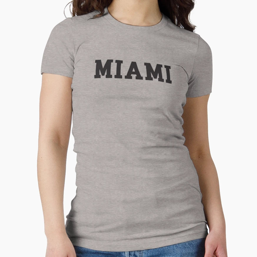 Miami T-Shirt - Trendy Graphic Men Women - T-Shirt, Sweatshirt, Hoodie