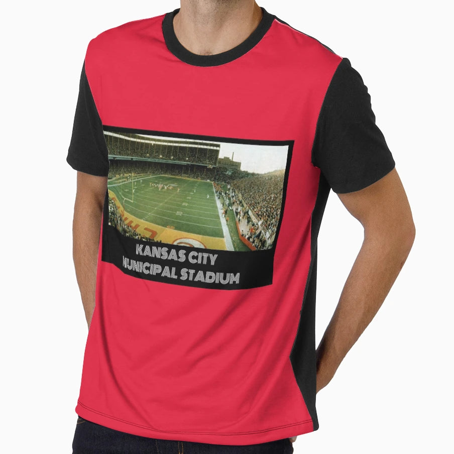Kansas City Municipal Stadium T-Shirt - Novelty Apparel for Adults - T-Shirt, Sweatshirt, Hoodie