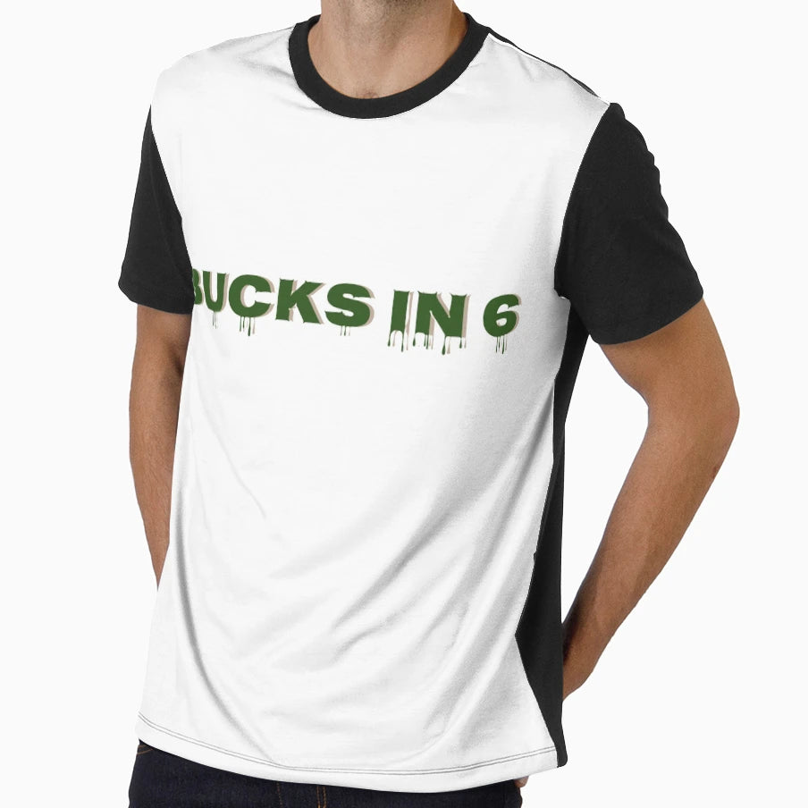 Bucks 6 T-Shirt - Trendy Graphic Unisex - T-Shirt, Sweatshirt, Hoodie