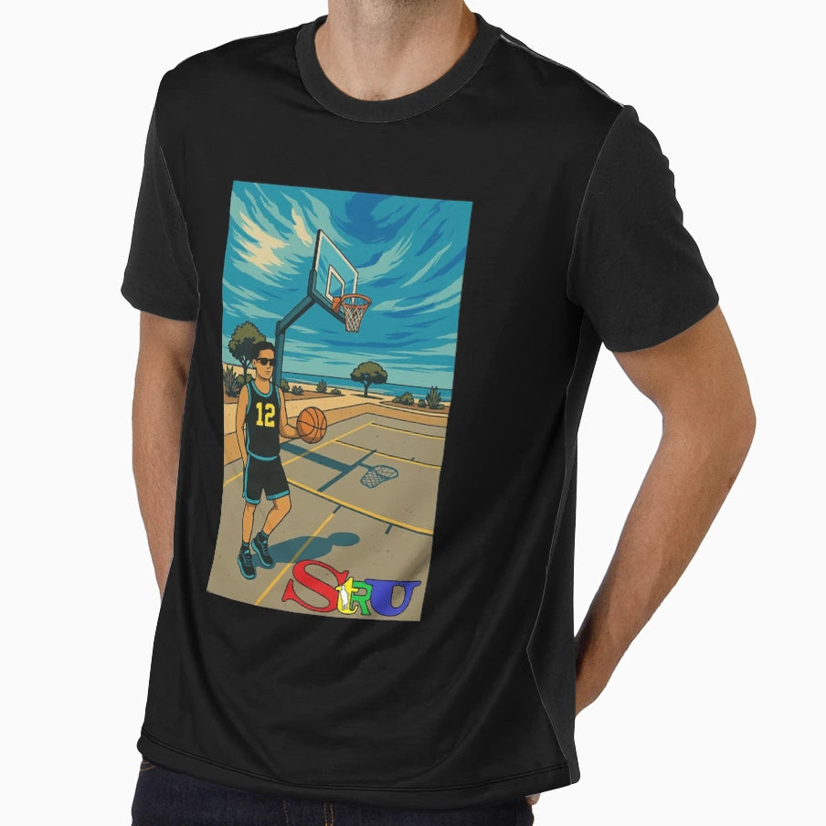 Stru Ball T-Shirt - Minimalist Print Men Women - T-Shirt, Sweatshirt, Hoodie