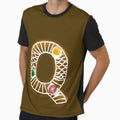 Q Monogram Gingerbread T-Shirt - Graphic Print Unisex - T-Shirt, Sweatshirt, Hoodie