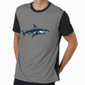 Blue Shark T-Shirt - Casual Everyday Wear Men Women - T-Shirt, Sweatshirt, Hoodie