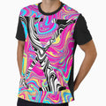 Psychedelic X T-Shirt - Aesthetic Graphic for Adults - T-Shirt, Sweatshirt, Hoodie
