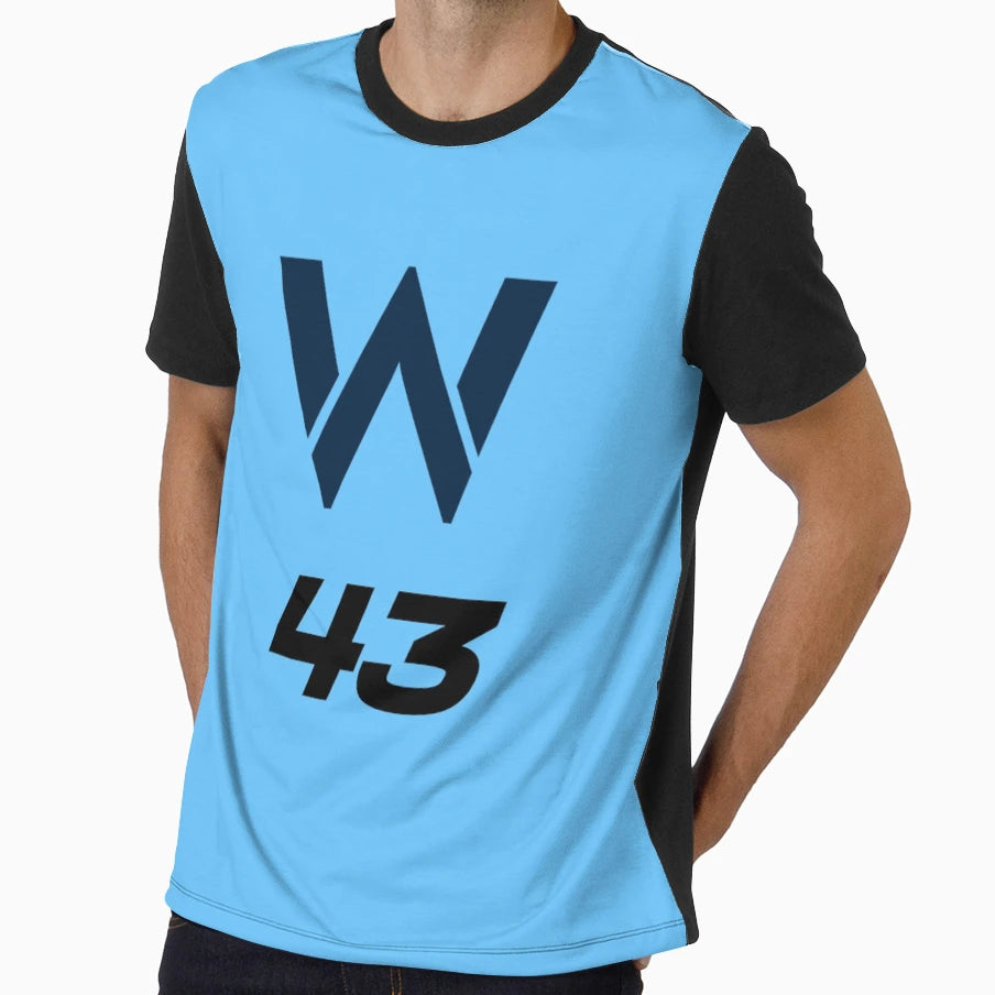 Williams Franco Colapinto F1 T-Shirt - Trendy Graphic Men Women - T-Shirt, Sweatshirt, Hoodie