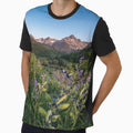 Mount Sneffels Summer Rocky T-Shirt - Fun Novelty Design for Adults - T-Shirt, Sweatshirt, Hoodie