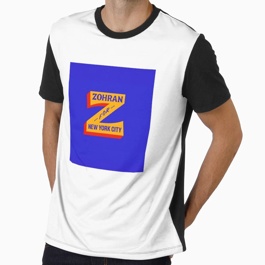 Zohran Nyc T-Shirt - Aesthetic Graphic for Adults - T-Shirt, Sweatshirt, Hoodie