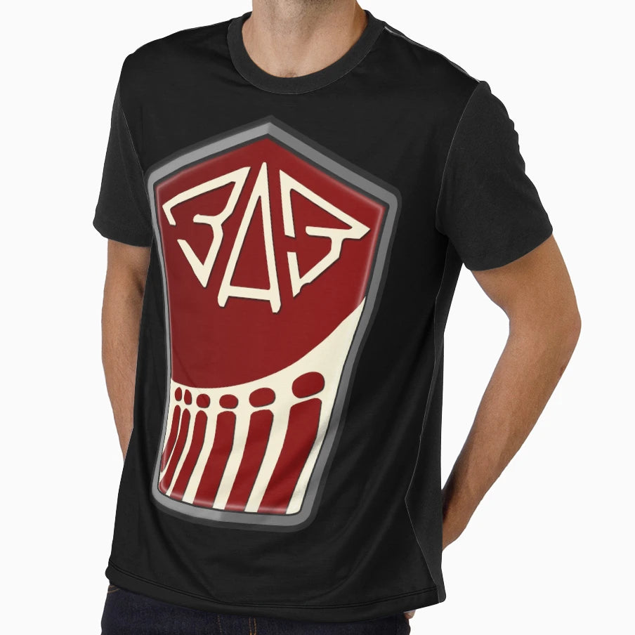 Zaz Logo Oldschool Black T-Shirt - Casual Everyday Wear Men Women - T-Shirt, Sweatshirt, Hoodie