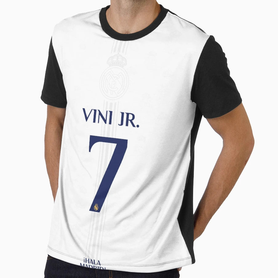 Vini Jr 7 B T-Shirt - Fun Novelty Design for Adults - T-Shirt, Sweatshirt, Hoodie