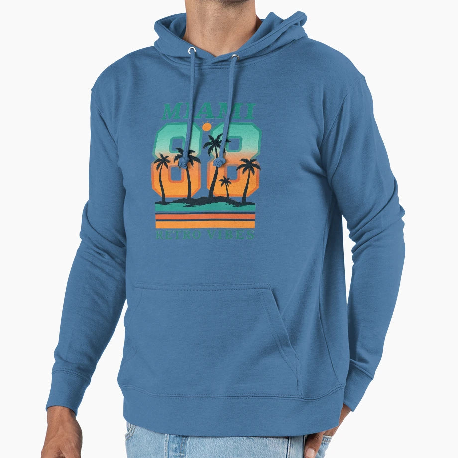 Miami Vibes T-Shirt - Graphic Print Men Women - T-Shirt, Sweatshirt, Hoodie