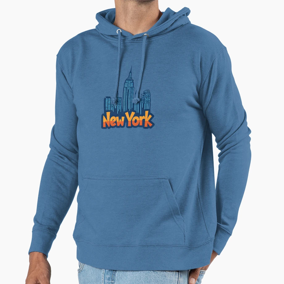 New York New York Hoodie - Streetwear Style Men Women - T-Shirt, Sweatshirt, Hoodie