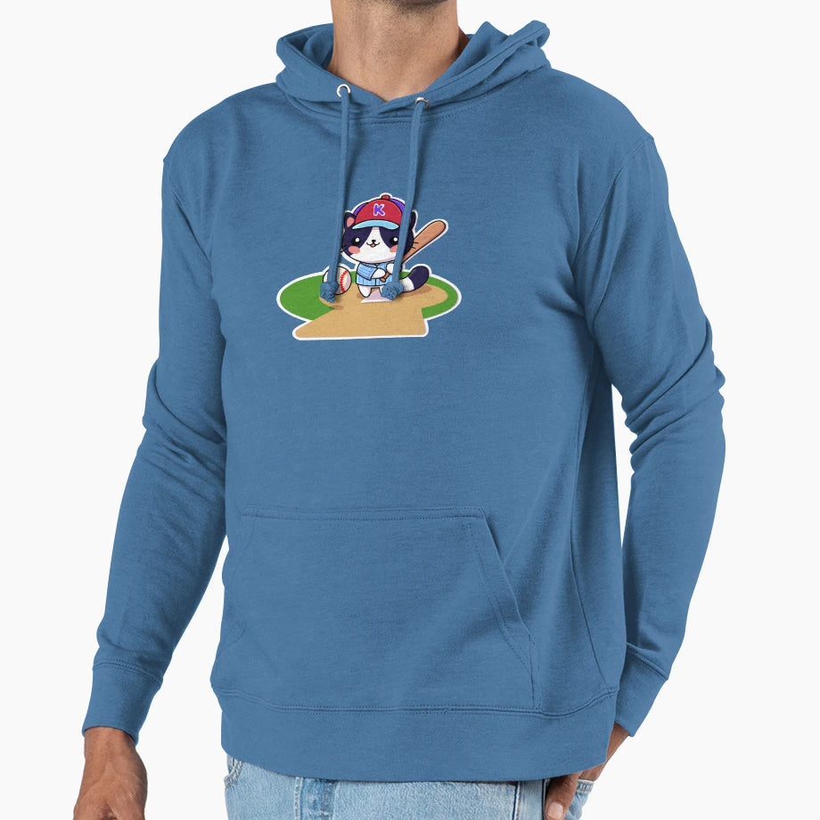 7 Baseball Cat Hoodie - Streetwear Style for Adults - T-Shirt, Sweatshirt, Hoodie