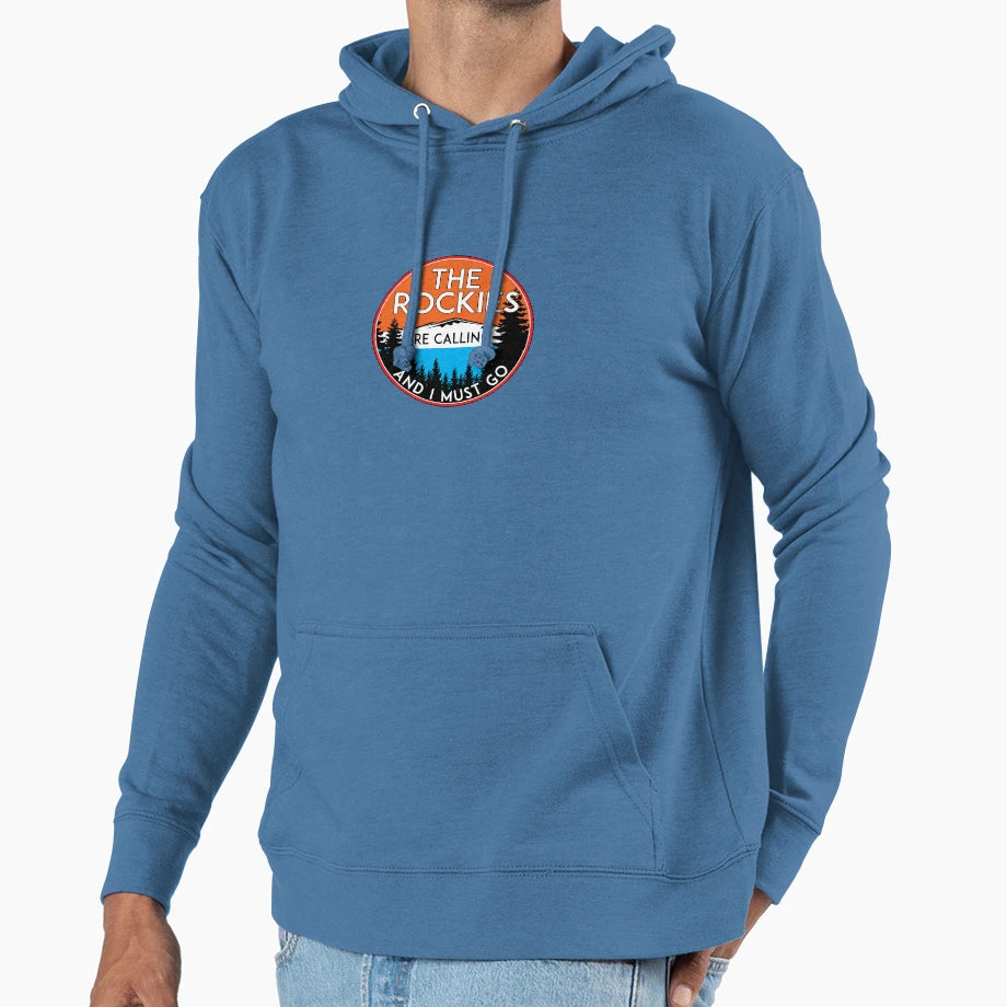 Rockies Are Calling And I Must Go Rocky Hoodie - Graphic Print for Adults - T-Shirt, Sweatshirt, Hoodie